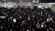 ڕێوڕەسمی پرسە و یادی شەهیدانی بنەماڵی ڕێبەری ئێران بەڕێوەچوو