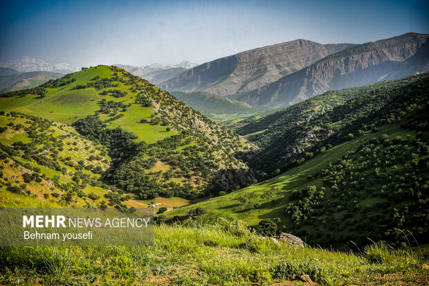 آبشار ازنادر و دره اسپر شهرستان دورود لرستان