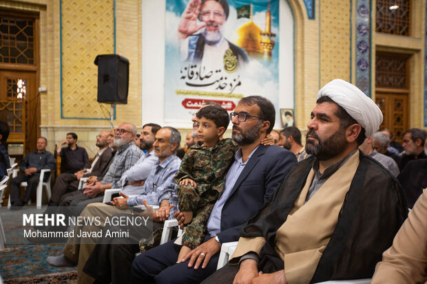 مراسم گرامیداشت سرداران شهید محمد پاکپور و غلامرضا سلیمانی در قزوین