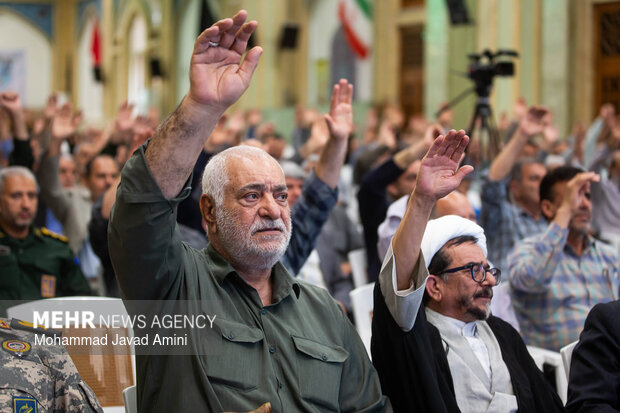 مراسم گرامیداشت سرداران شهید محمد پاکپور و غلامرضا سلیمانی در قزوین