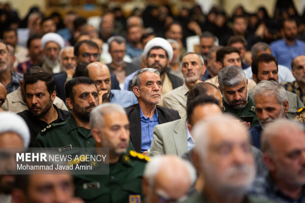 مراسم گرامیداشت سرداران شهید محمد پاکپور و غلامرضا سلیمانی در قزوین