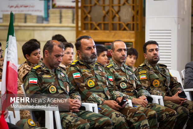 مراسم گرامیداشت سرداران شهید محمد پاکپور و غلامرضا سلیمانی در قزوین