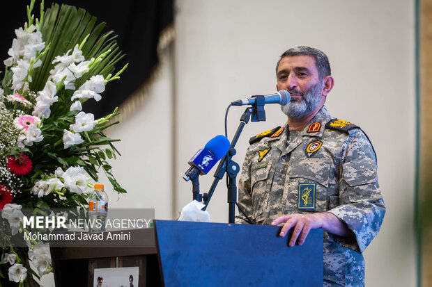 مراسم گرامیداشت سرداران شهید محمد پاکپور و غلامرضا سلیمانی در قزوین