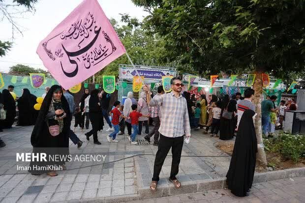 غدير،استان،شهركرد،ميهماني،برپايي،مواكب،خادمان،اميرالمومنين
