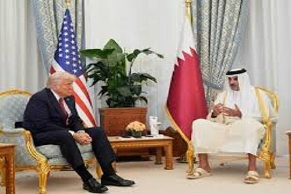 گفتگوی تلفنی امیر قطر و ترامپ درباره کاهش تنش در م