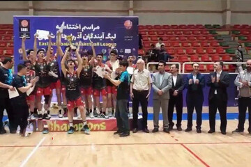 پایان لیگ بسکتبال نوجوانان آذربایجان شرقی با قهرمانی مراغه