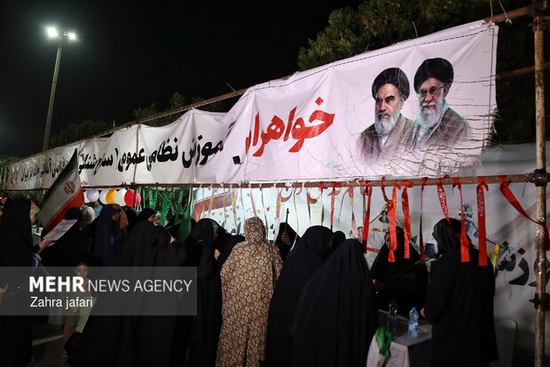 نود و دومین اجتماع مردم بندرعباس برای حمایت از نظام اسلامی و خونخواهی رهبر شهید انقلاب