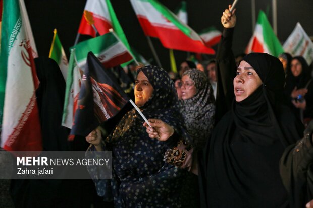 نود و دومین اجتماع مردم بندرعباس برای حمایت از نظام اسلامی و خونخواهی رهبر شهید انقلاب