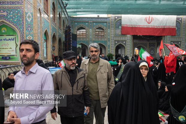 دومین روز از مراسم یادبود خانواده امام شهید و رهبر معظم انقلاب اسلامی