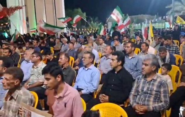 راهپیمایی و اجتماع حماسی مردم آبدان
