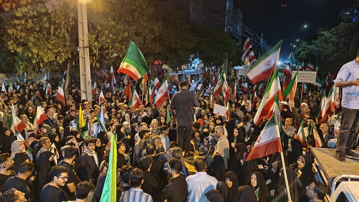 نودمین اجتماع نحن منتقمون مردم کرمانشاه