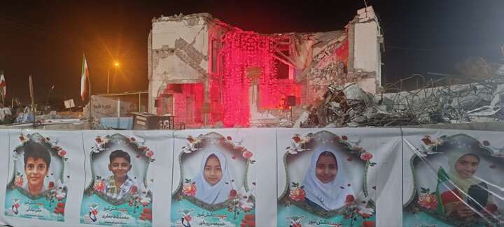 مدرسهای رو به آسمان؛ شهدای میناب نباید فراموش شوند