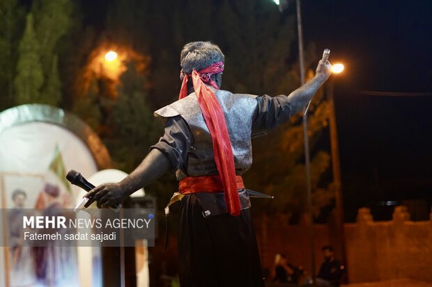 نوای تعزیه در ده زیار کرمان طنین انداز شده است