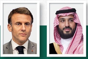 رایزنی ولیعهد عربستان و ماکرون درباره تحولات منطقه‌
