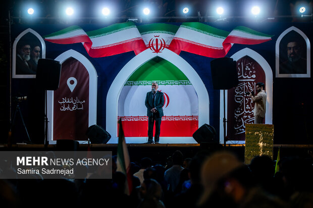 IRGC unveils “Rajab 27th” highspeed assault boat in Tehran
