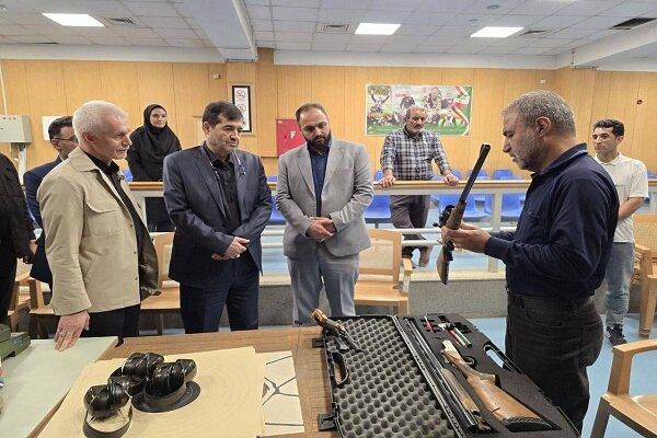 ورزش،ملي،تيراندازي،وزير،حضور،تيم،مدال،بازديد،جوانان،افزايش،ت ...