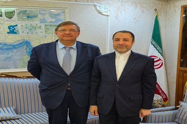 Iran’s envoy to Qatar meets his Russian counterpart in Doha