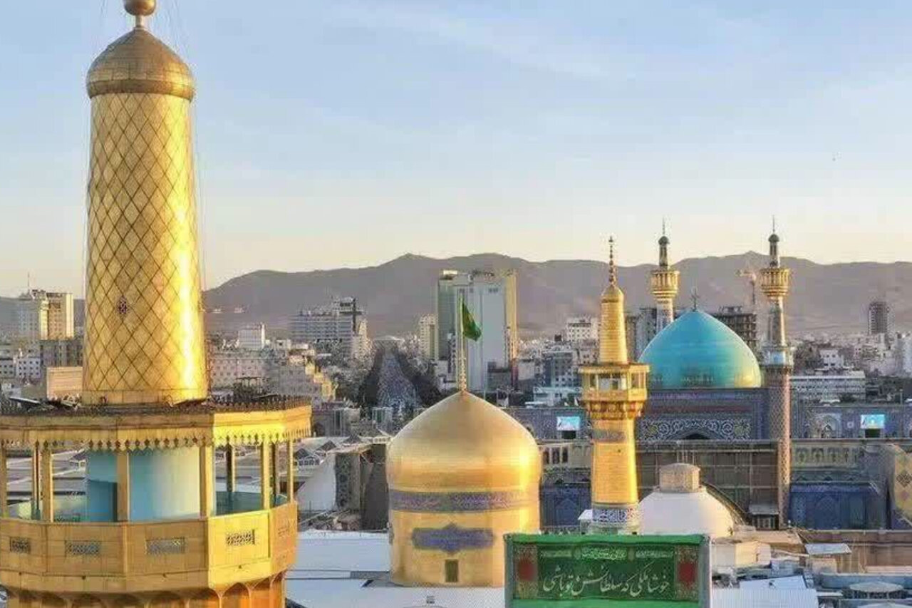 نماز،مطهر،حرم،اقامه،صبح،جماعت،رضوي