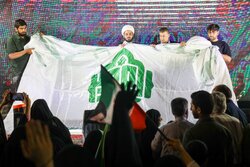 رونمایی از پرچم حرم امیرالمؤمنین(ع) در مشهد