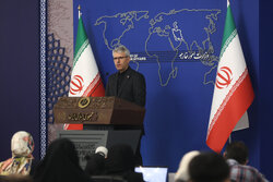 Iran FM spokesman holds weekly press briefing