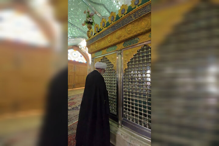 تشرف تولیت آستان قدس رضوی به زیارت بقاع متبرکه کاشمر