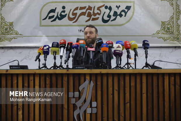 نشست خبری ستاد مردمی برگزاری مهمونی کیلومتری غدیر