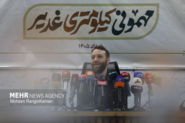 نشست خبری ستاد مردمی برگزاری مهمونی کیلومتری غدیر
