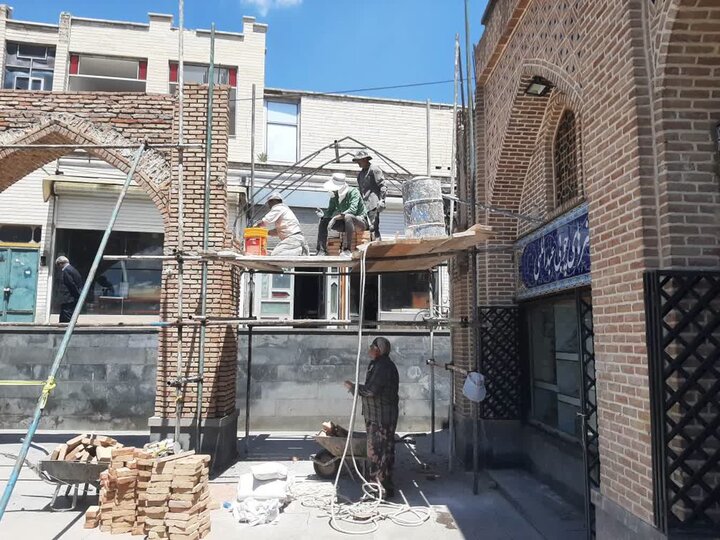 تکمیل رواق‌ها و سردر مجموعه جهانی شیخ صفی‌الدین