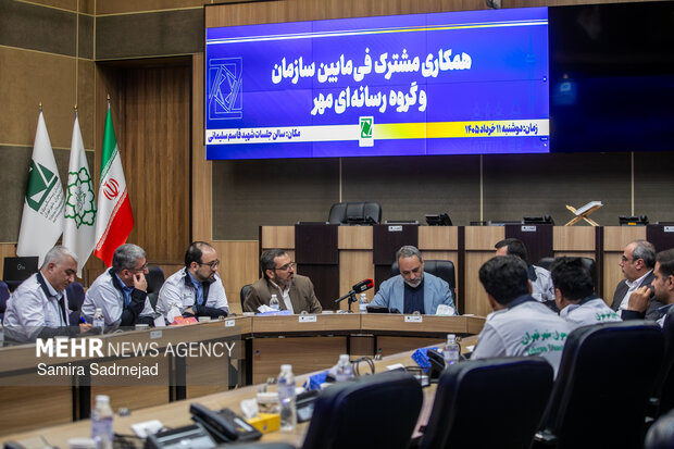 امضای تفاهم‌نامه بین ستاد مدیریت بحران شهر تهران و خبرگزاری مهر