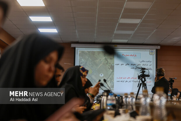 نشست خبری رئیس پلیس راهور تهران بزرگ
