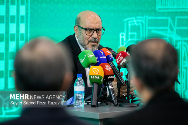 نشست خبری رئیس بنیاد مستضعفان