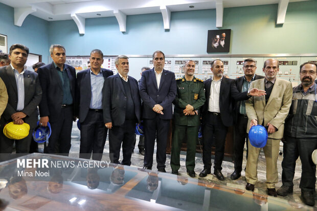 بازدید اصحاب رسانه از نیروگاه حرارتی تبریز