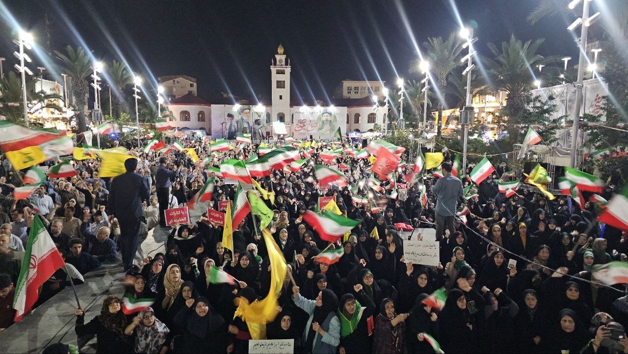 قرار شبانه رشتوندان در شب نود و پنجم دفاع از وطن