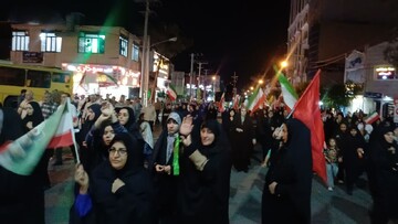 نود و سومین شب حضور حماسی مردم مهاجران در حمایت از رهبر معظم انقلاب