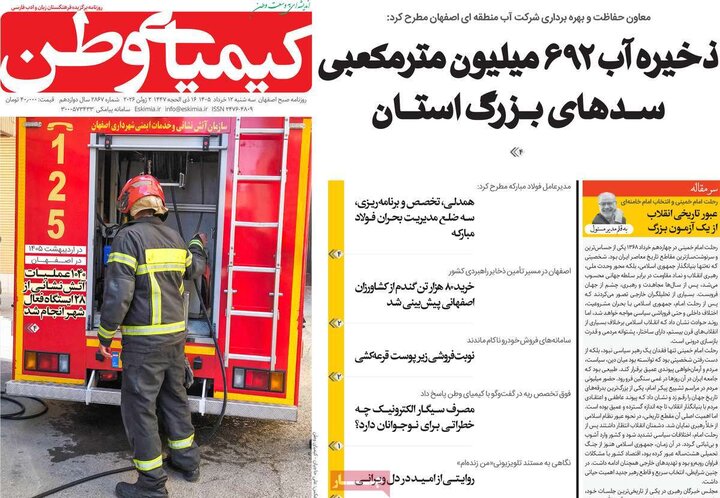 روزنامه‌های اصفهان