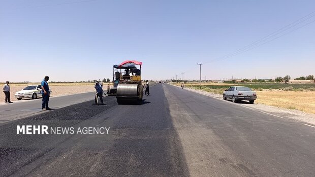 نهضت آسفالت در روستاهای بخش مرکزی شادگان آغاز شد