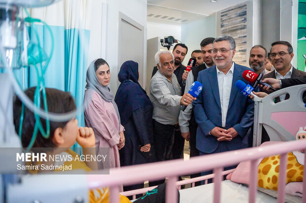 آیین بهرهبرداری از پروژه ملی بیمارستان جدید انستیتو کانسر آیین بهرهبرداری از پروژه ملی بیمارستان جدید انستیتو کانسر