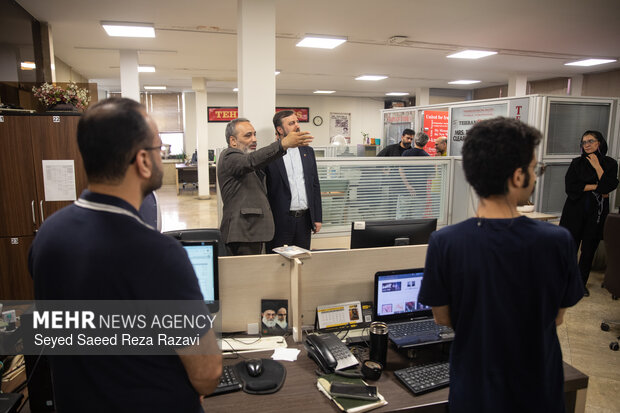 بازدید معاون حقوقی و بین‌المللی وزارت امور خارجه از خبرگزاری مهر