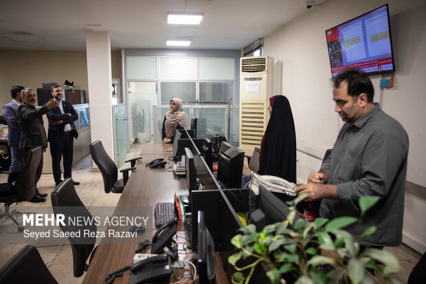 بازدید معاون حقوقی و بین‌المللی وزارت امور خارجه از خبرگزاری مهر