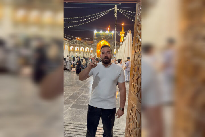 «پویش نبا عظیم» در حرم مطهر امام رضا(ع)