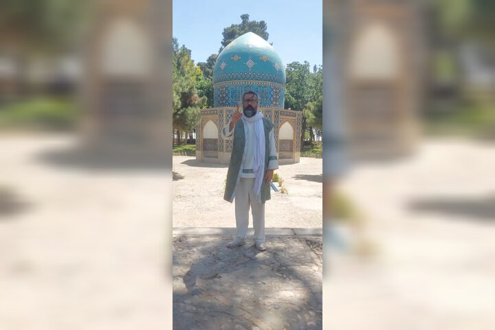 «پویش نبا عظیم» در جوار آرامگاه عطار نیشابوری