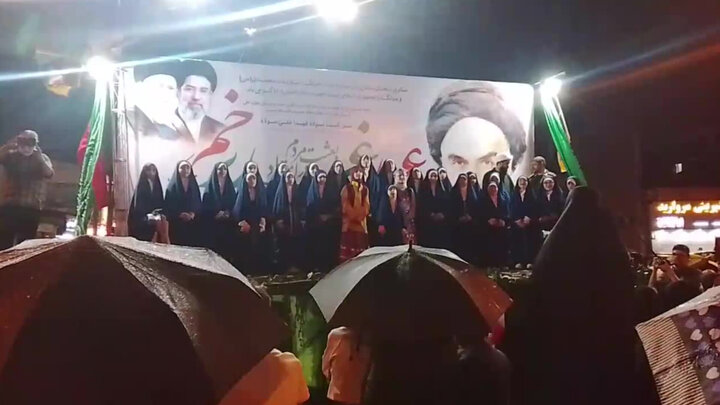 اجتماع پرشور مردمی در نوشهر