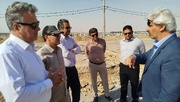ساماندهی میدان بزرگ اربعین در مرز مهران
