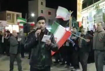 نوای «حیدر حیدر» در نود و چهارمین اجتماع شبانه مردم شهرستان هریس