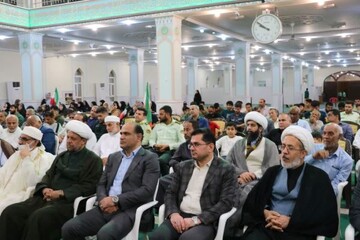 مراسم سالگرد ارتحال امام خمینی (ره) در چاه مبارک برگزار شد