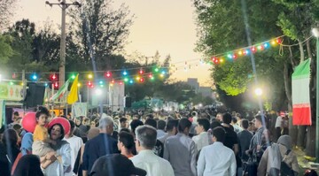 مهمانی کیلومتری غدیر در شهرکرد