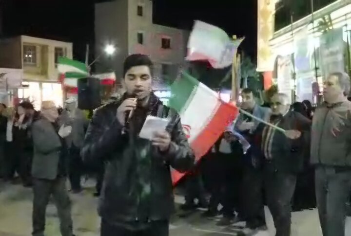 نوای «حیدر حیدر» در نود و چهارمین اجتماع شبانه مردم شهرستان هریس