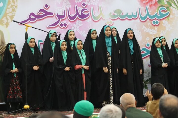 جشن مردمی غدیر در روستای چاووشی برگزار شد
