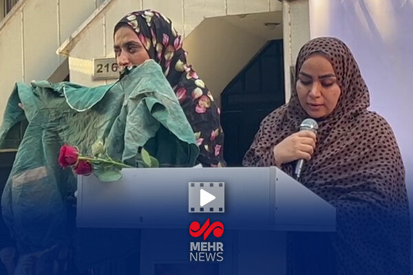 مادر شهید میناب: آه ما برای جنایتکاران کافیست
