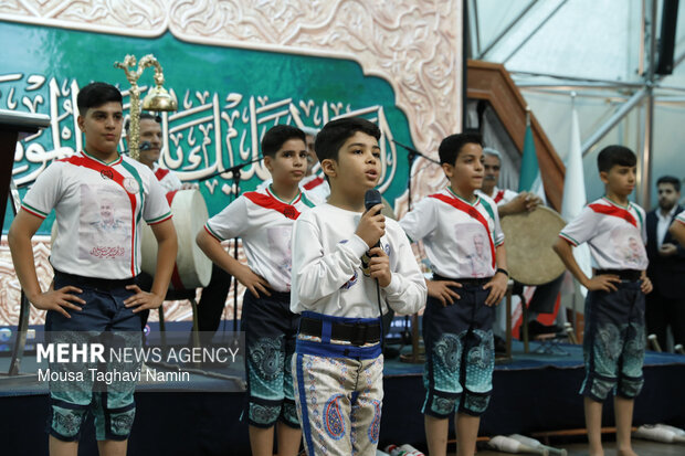 جشن پهلوانان غدیر در هتل المپیک